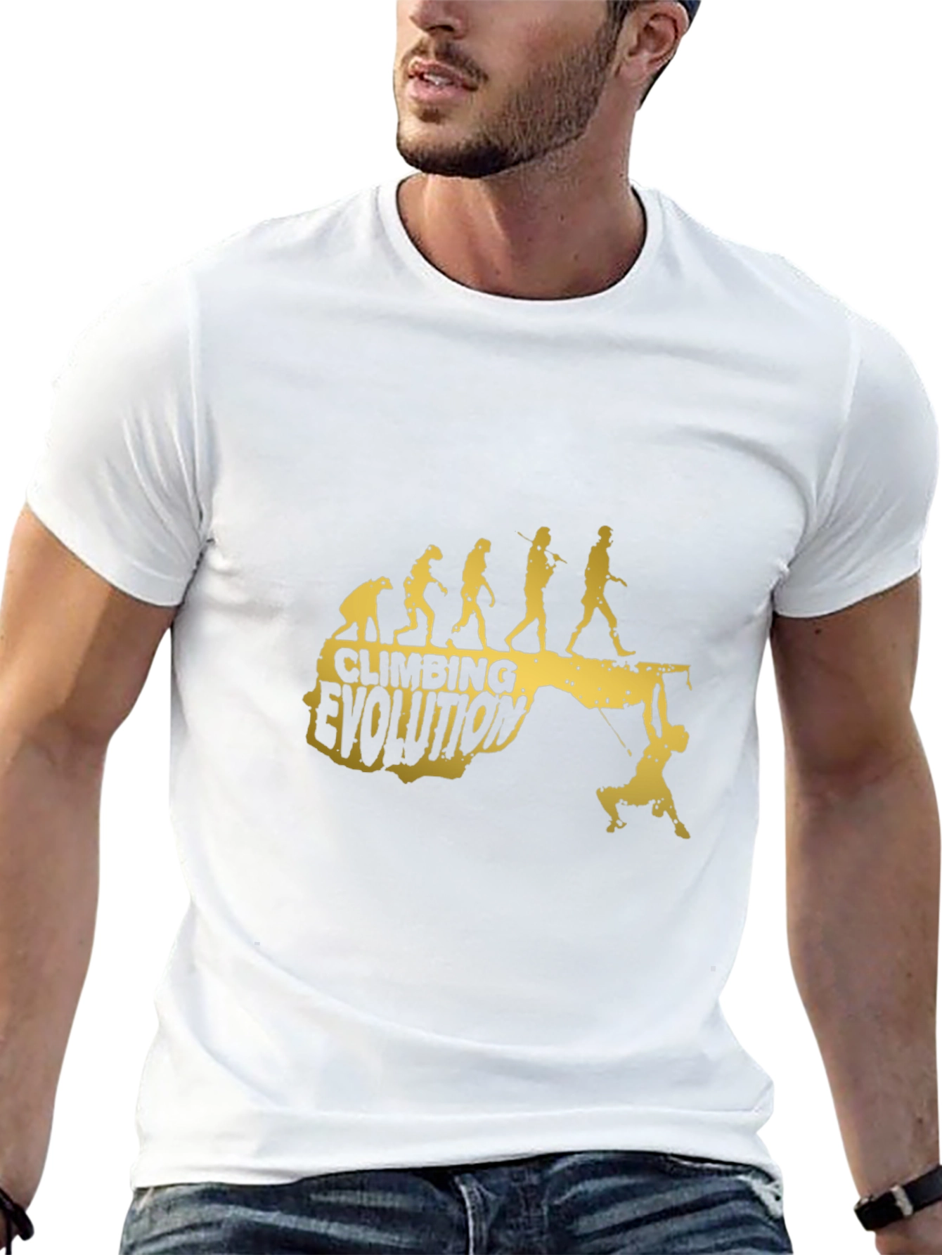 Climbing Evolution Graphic T-Shirt