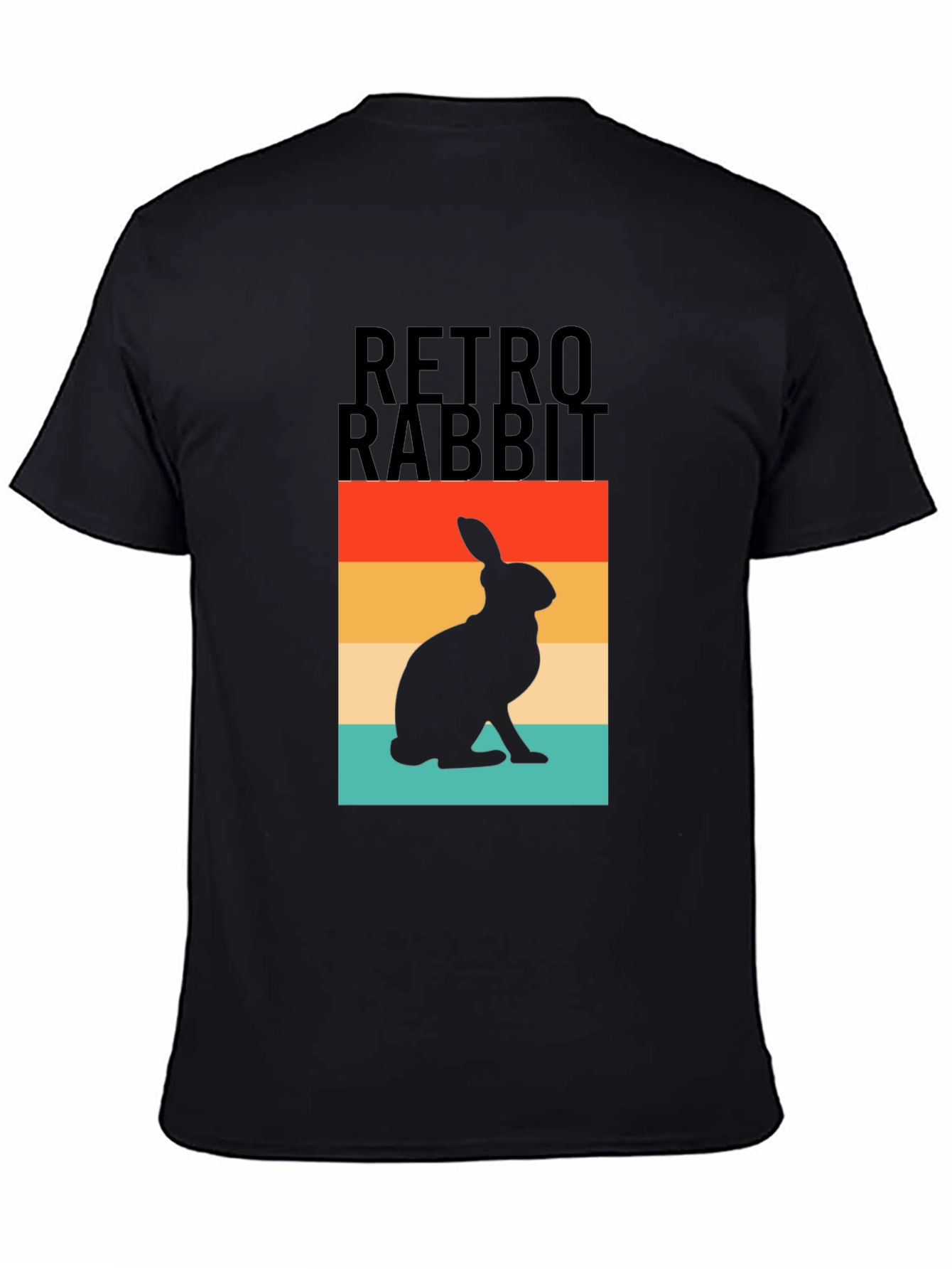 Retro Rabbit Graphic Tee - Classic Cool