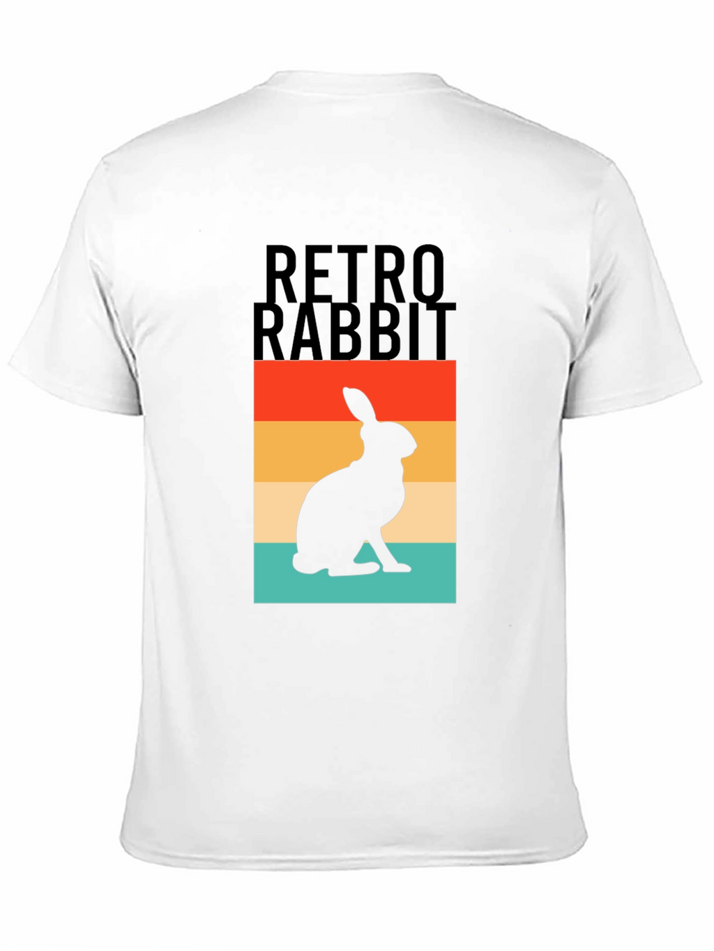 Retro Rabbit Graphic Tee - Classic Cool