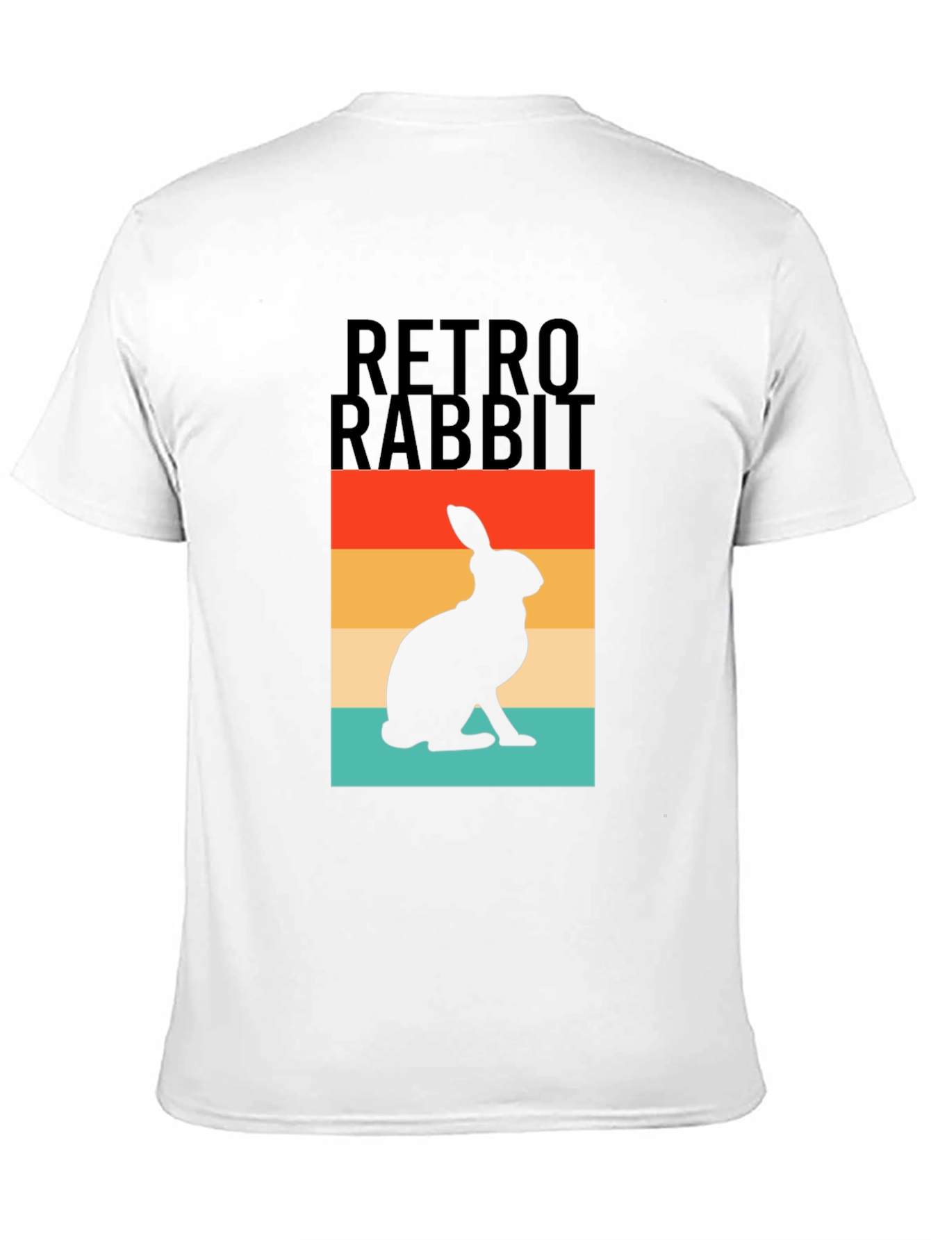 Retro Rabbit Graphic Tee - Classic Cool