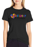 Different Is Beautiful Autism Awareness T-Shirt