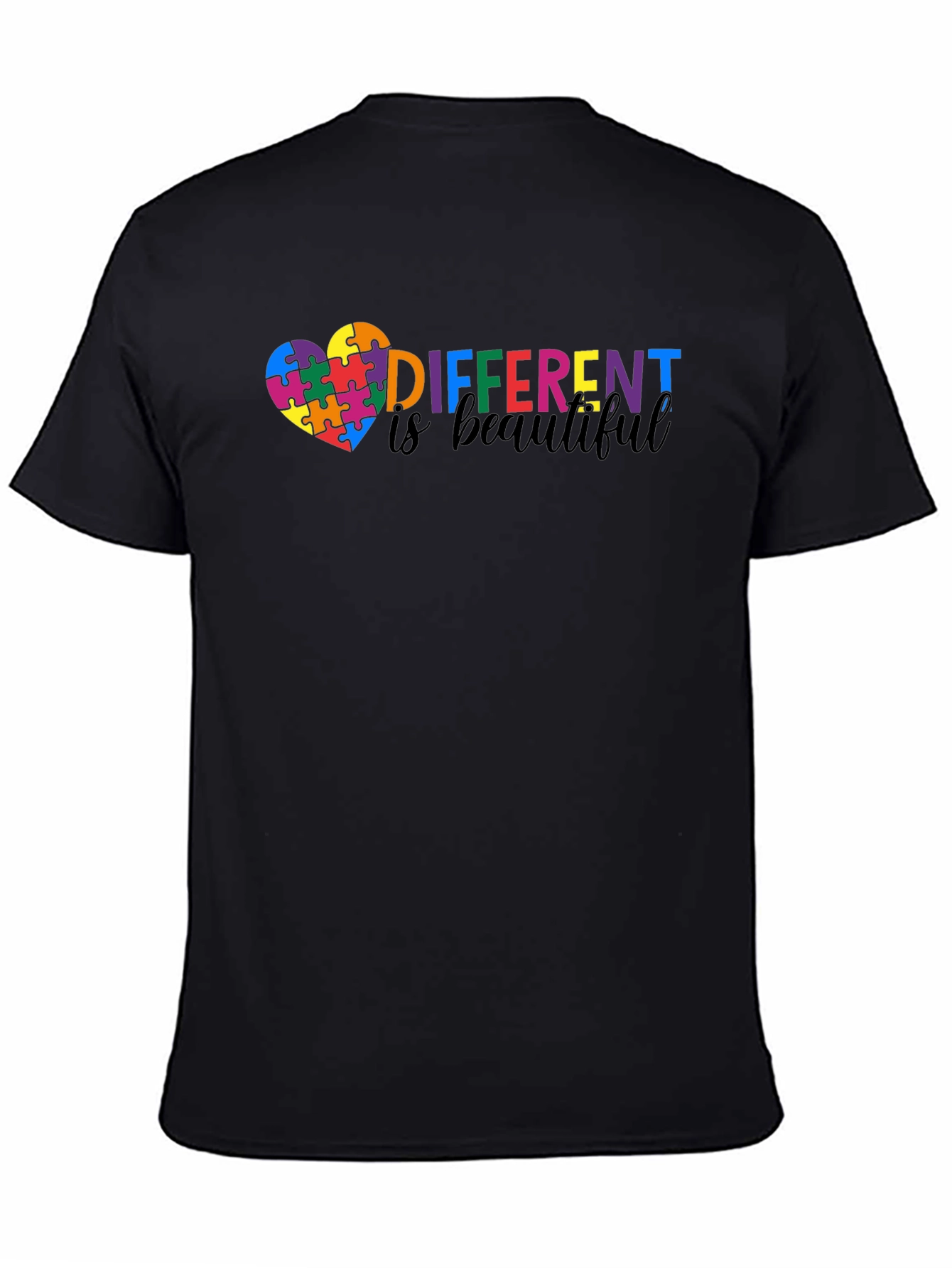 Different Is Beautiful Autism Awareness T-Shirt