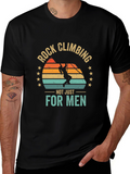 Rock Climbing T-Shirt: Not Just For Men
