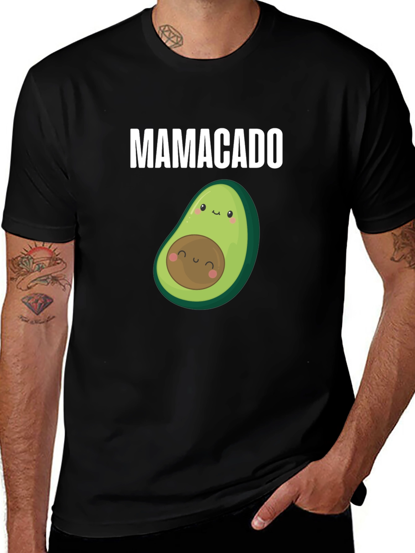 Mamacado Cute Avocado Mothers Day T-Shirt