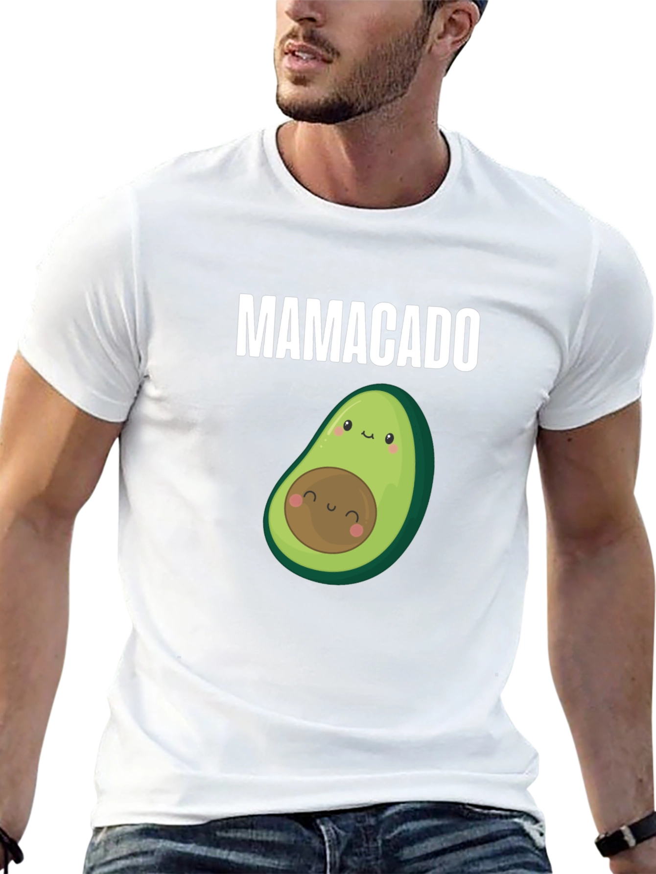 Mamacado Cute Avocado Mothers Day T-Shirt