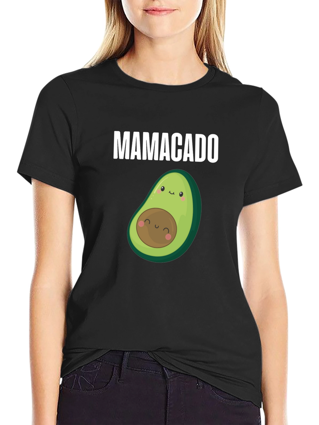 Mamacado Cute Avocado Mothers Day T-Shirt