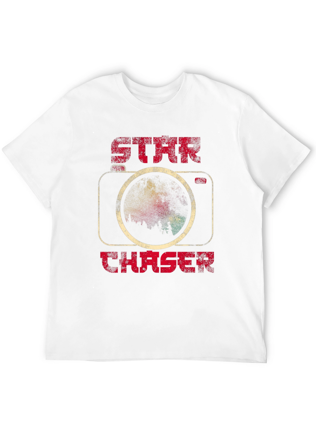Star Chaser Graphic Tee - Black Astronomy Shirt