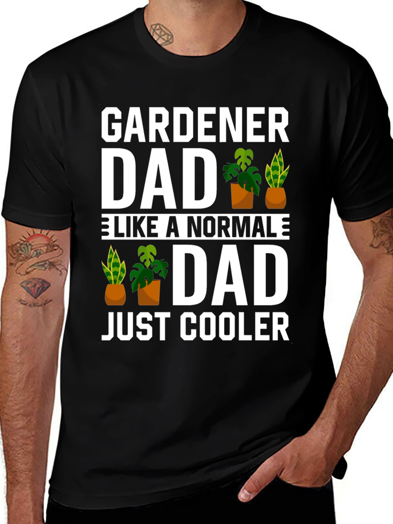 Gardener Dad T-Shirt - Cool Fathers Day Gift