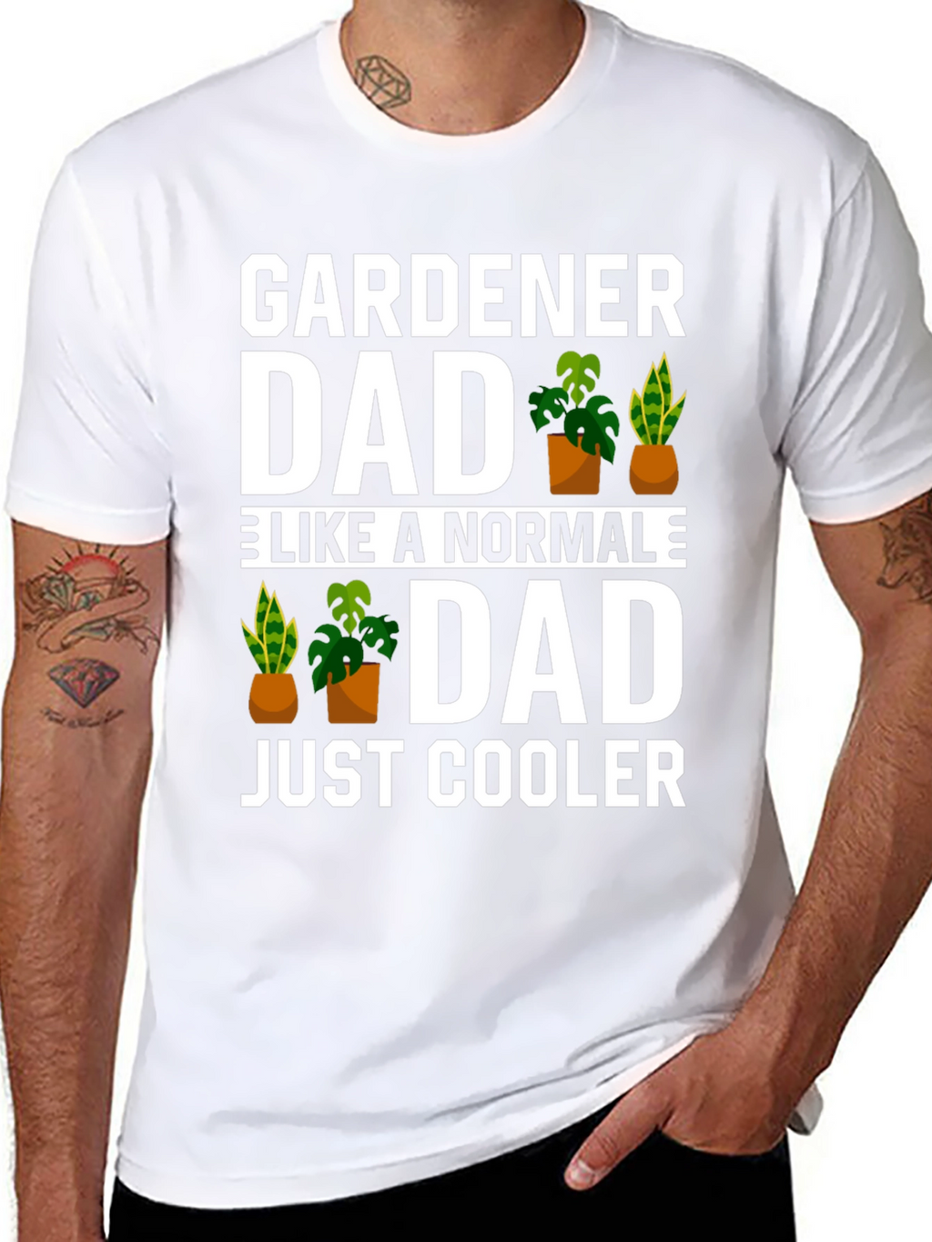 Gardener Dad T-Shirt - Cool Fathers Day Gift