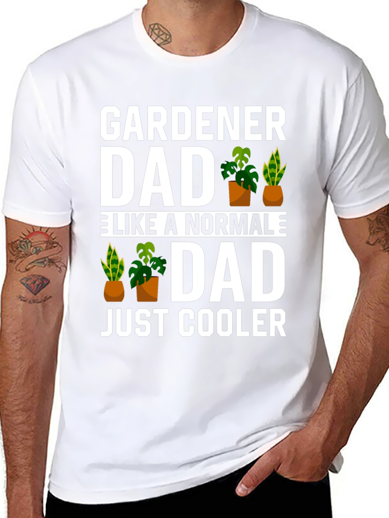 Gardener Dad T-Shirt - Cool Fathers Day Gift