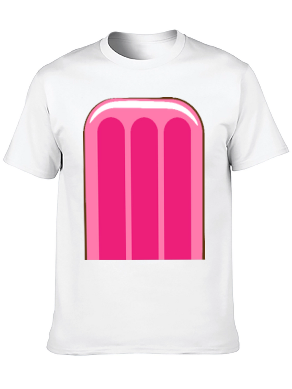 Pink Popsicle Graphic Tee - Fun Summer T-Shirt
