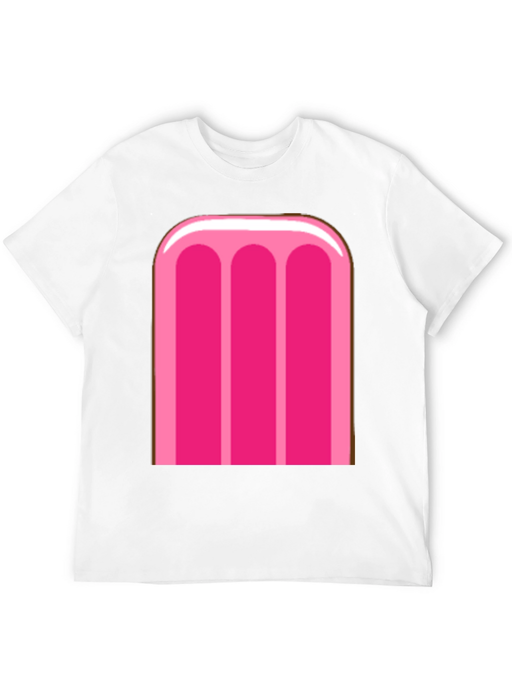 Pink Popsicle Graphic Tee - Fun Summer T-Shirt