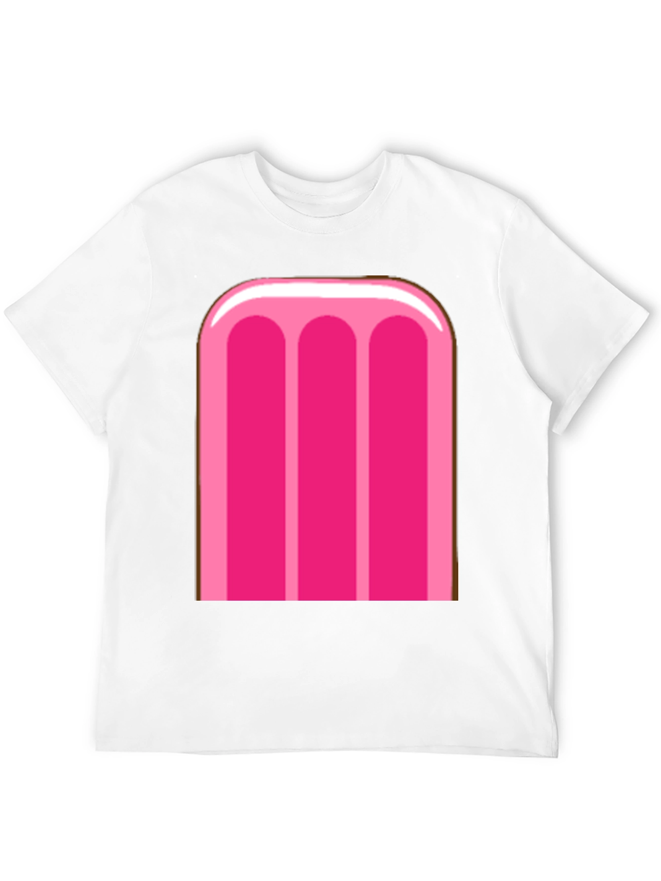 Pink Popsicle Graphic Tee - Fun Summer T-Shirt