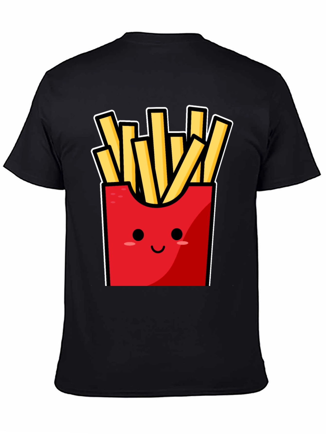 Funny Fries T-Shirt - Cute Cartoon Food Graphic Tee