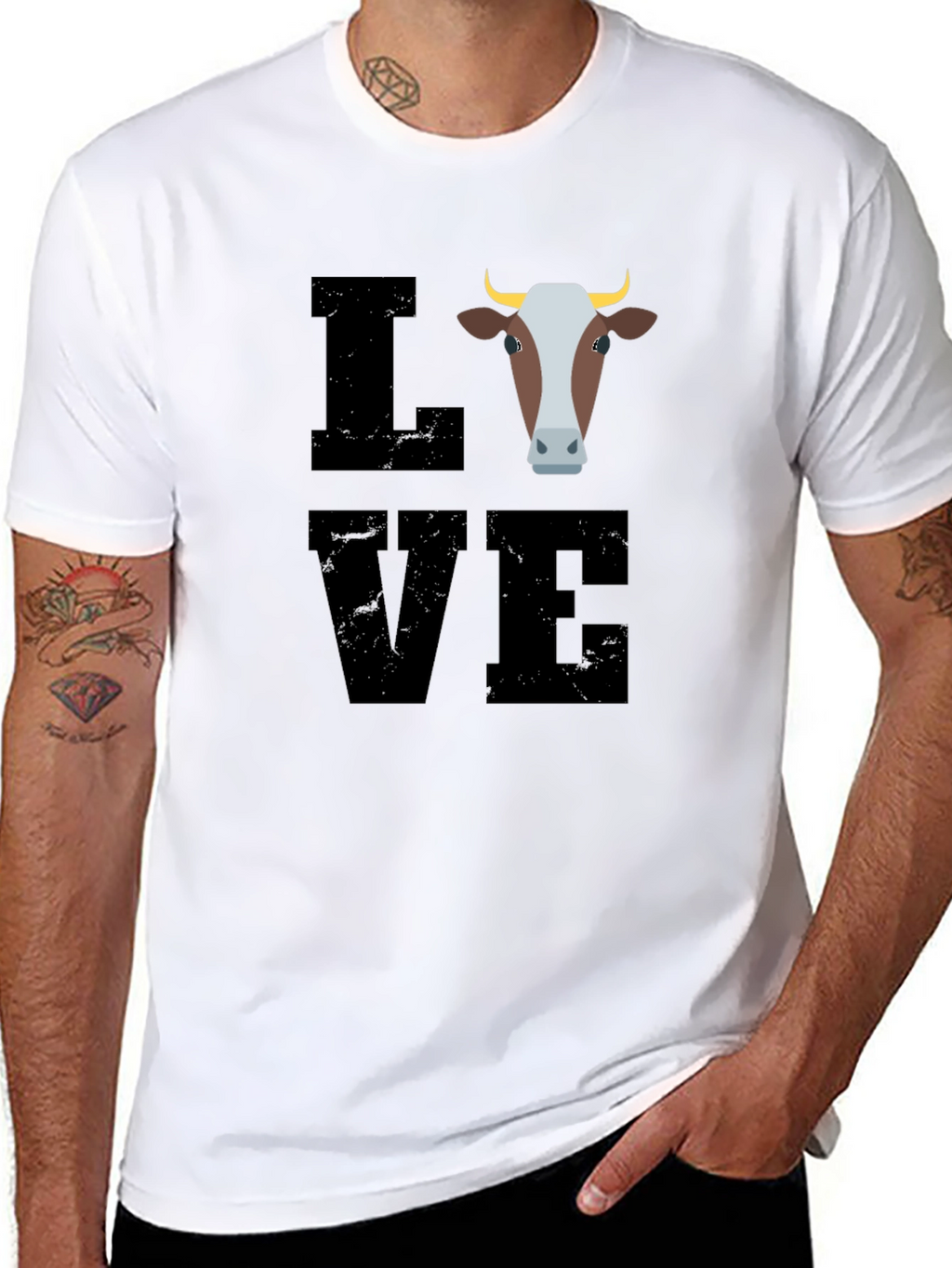 Love Cows Graphic T-Shirt - Unisex