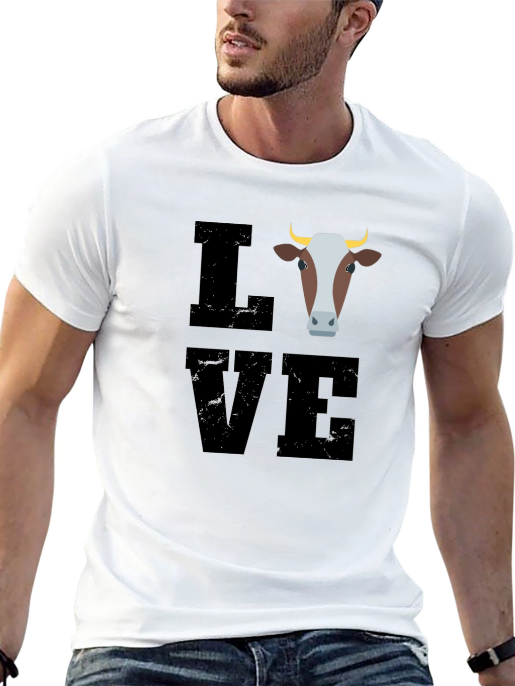 Love Cows Graphic T-Shirt - Unisex