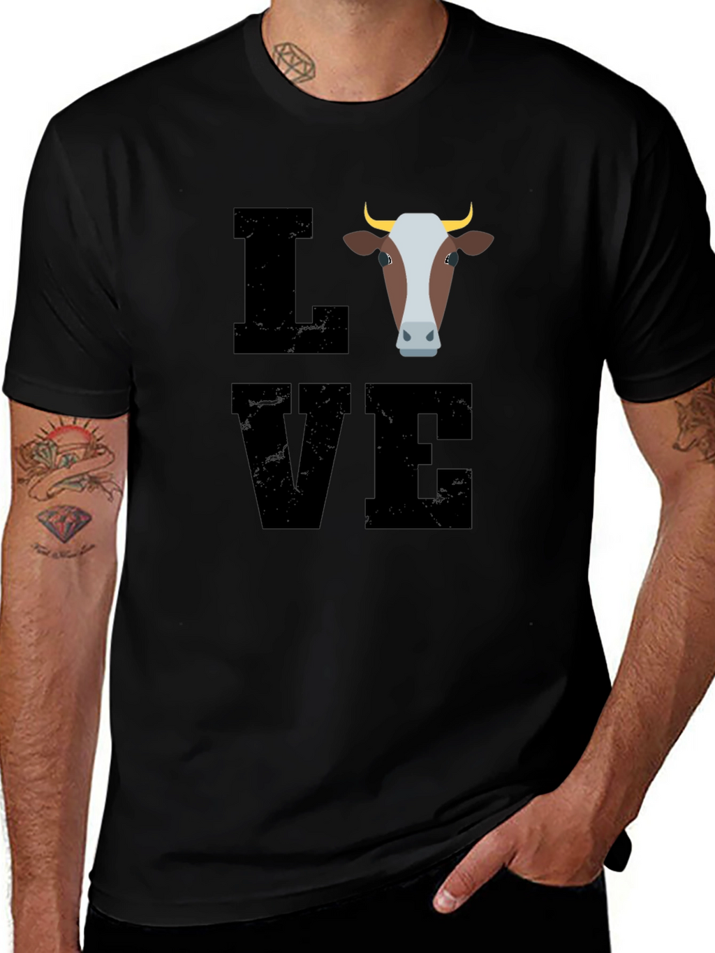 Love Cows Graphic T-Shirt - Unisex