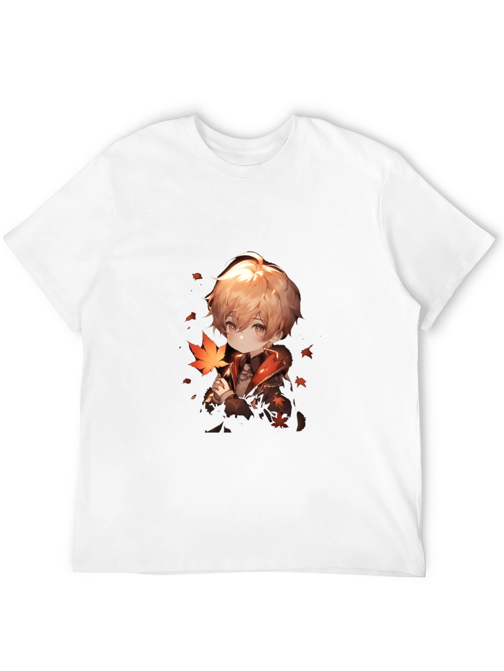 Anime Boy Graphic Black Tee