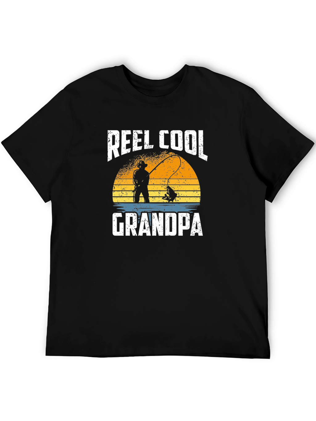 Reel Cool Grandpa Fishing T-Shirt