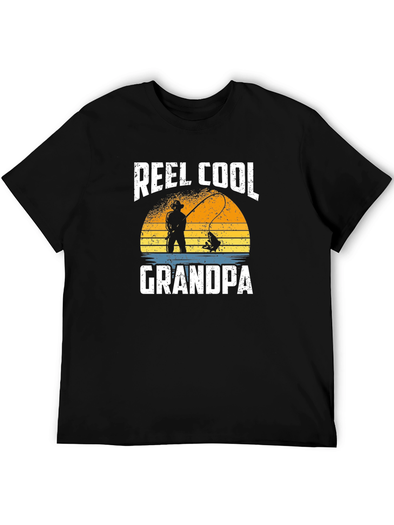 Reel Cool Grandpa Fishing T-Shirt
