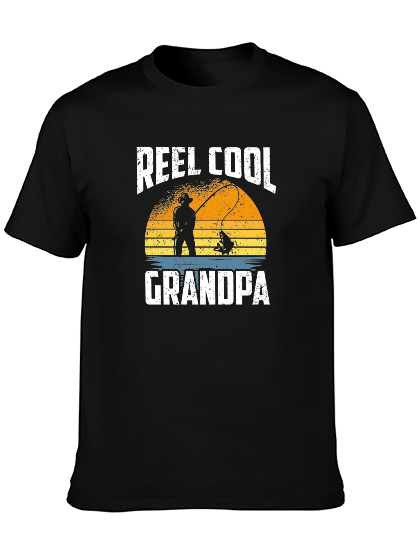 Reel Cool Grandpa Fishing T-Shirt