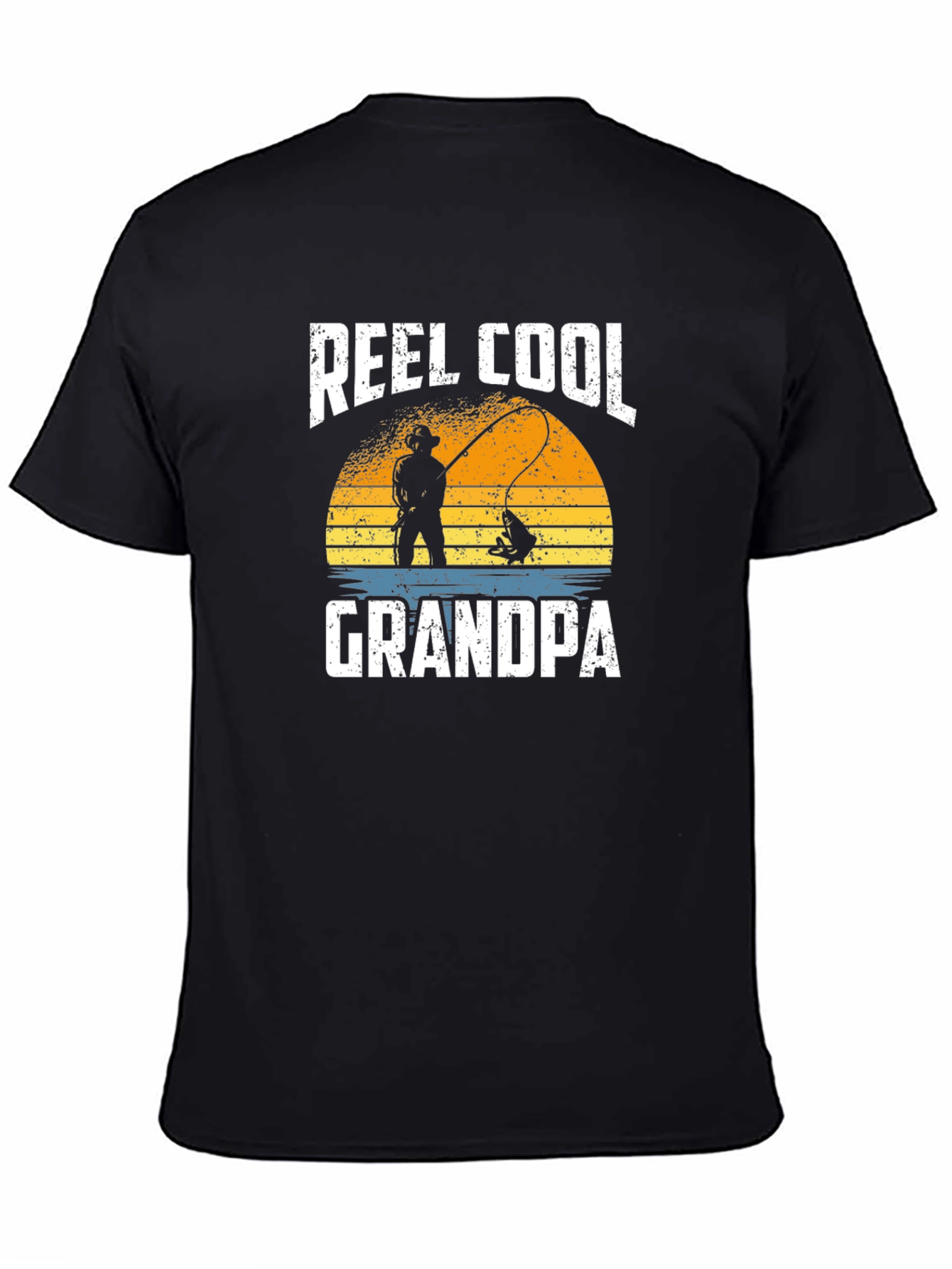 Reel Cool Grandpa Fishing T-Shirt