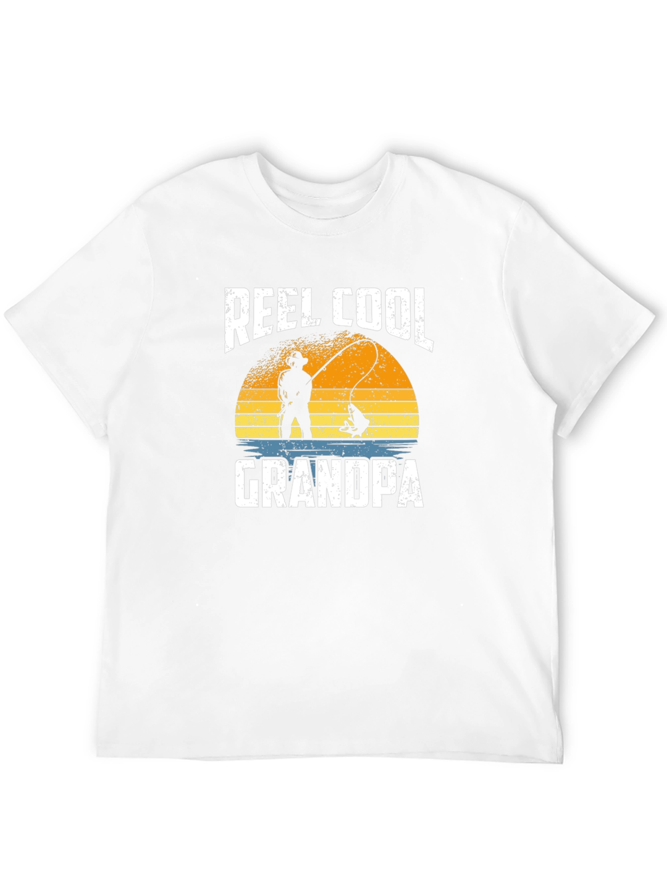 Reel Cool Grandpa Fishing T-Shirt