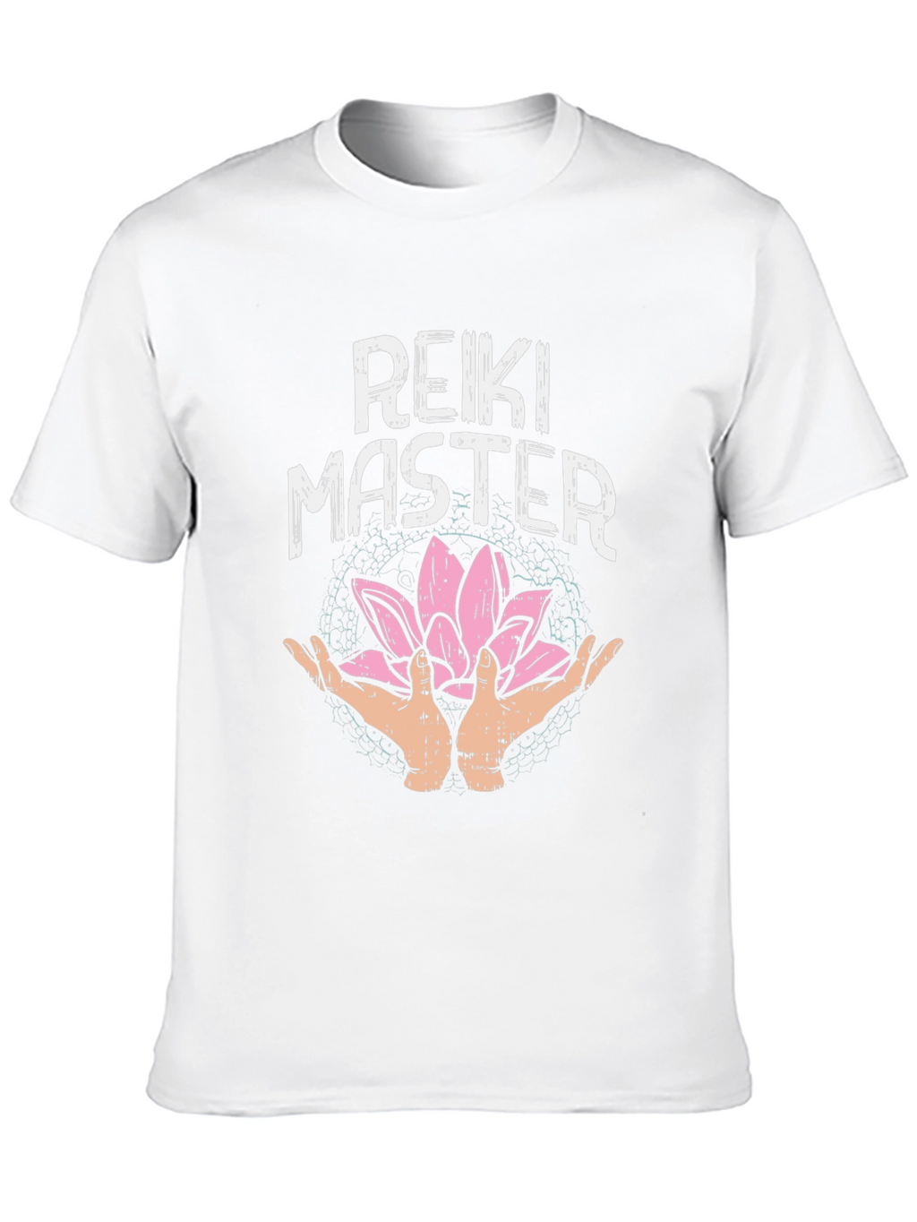 Reiki Master Lotus Flower Graphic T-Shirt