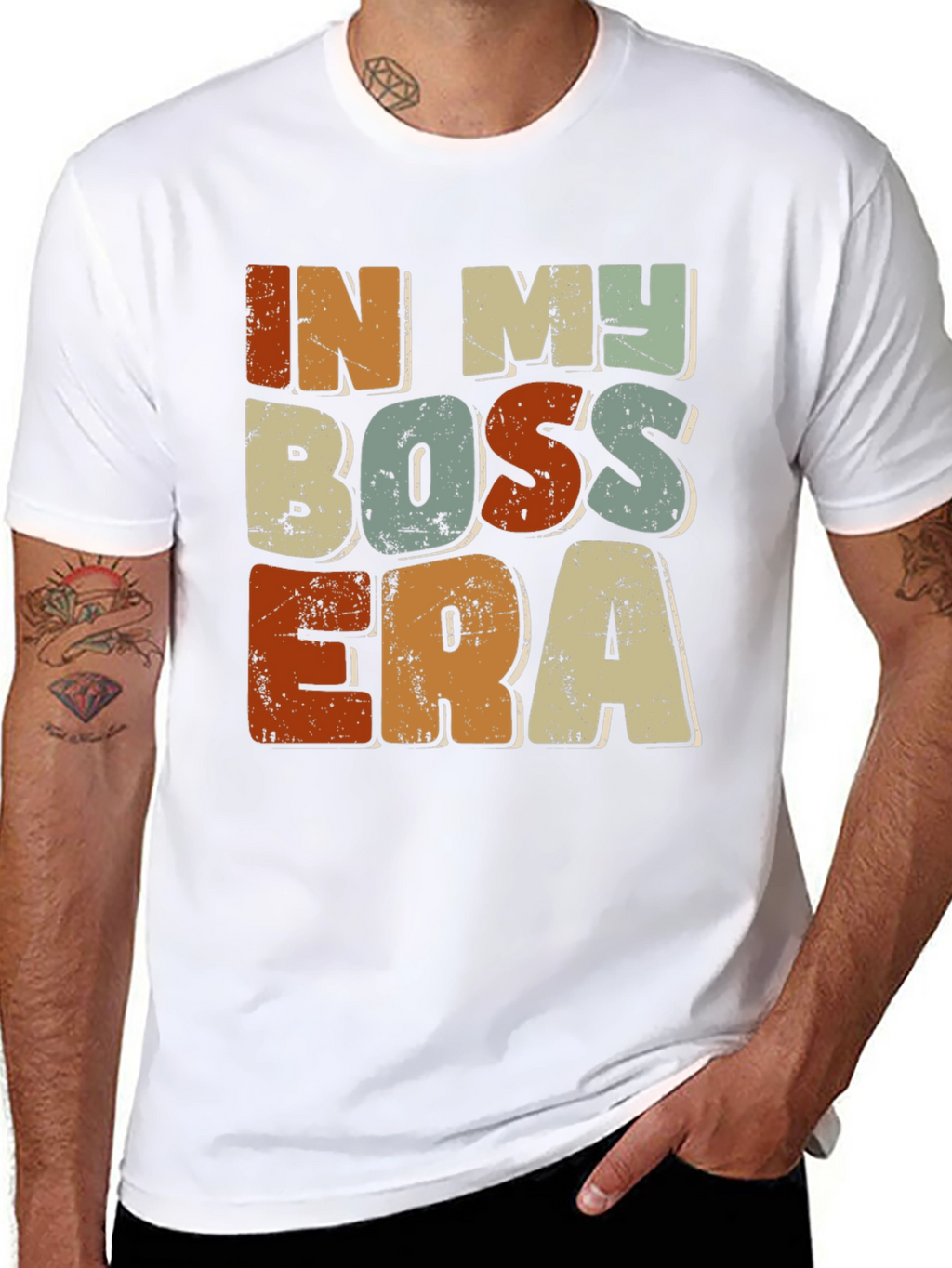 In My Boss Era Retro Graphic Tee