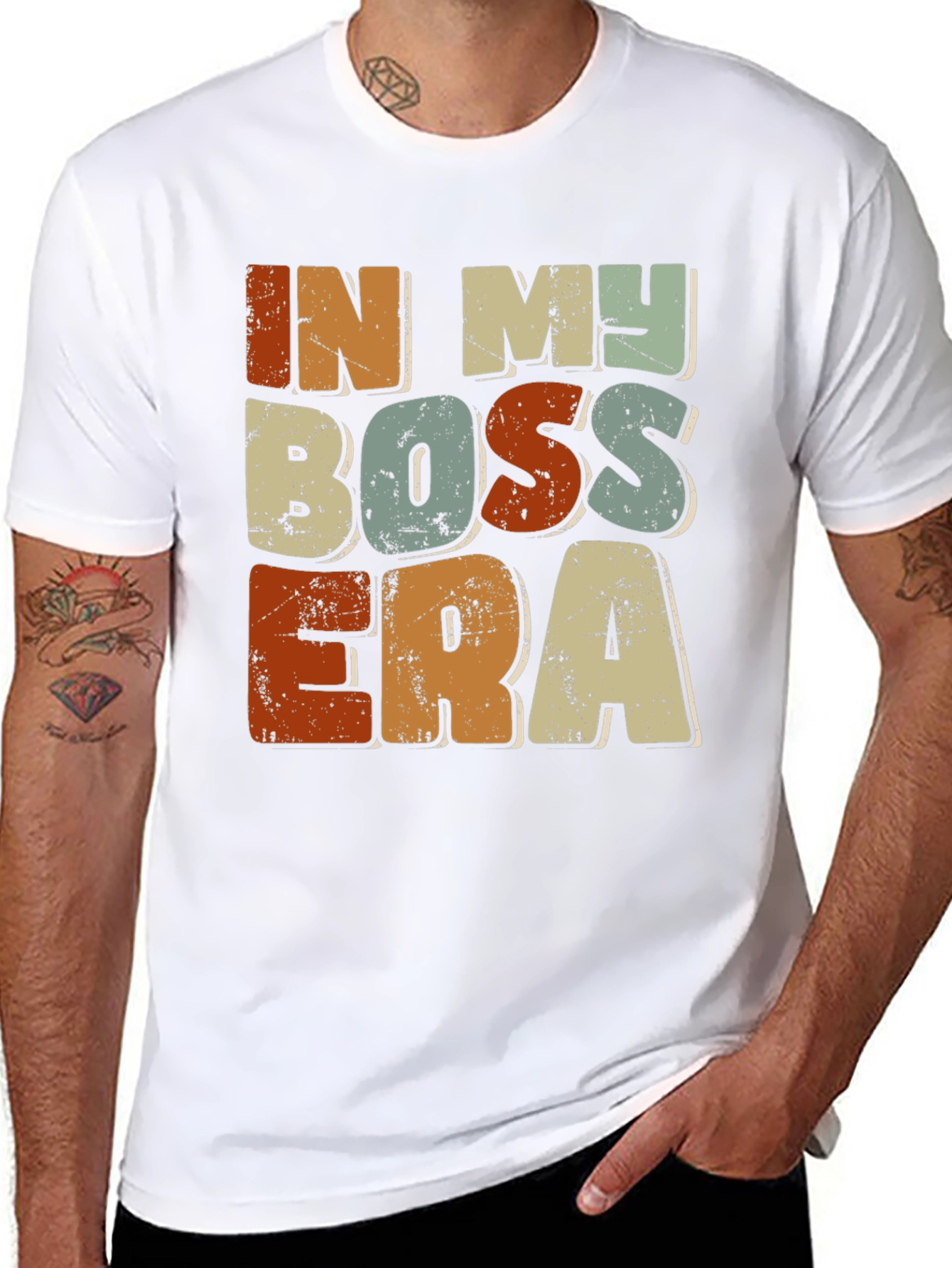 In My Boss Era Retro Graphic Tee