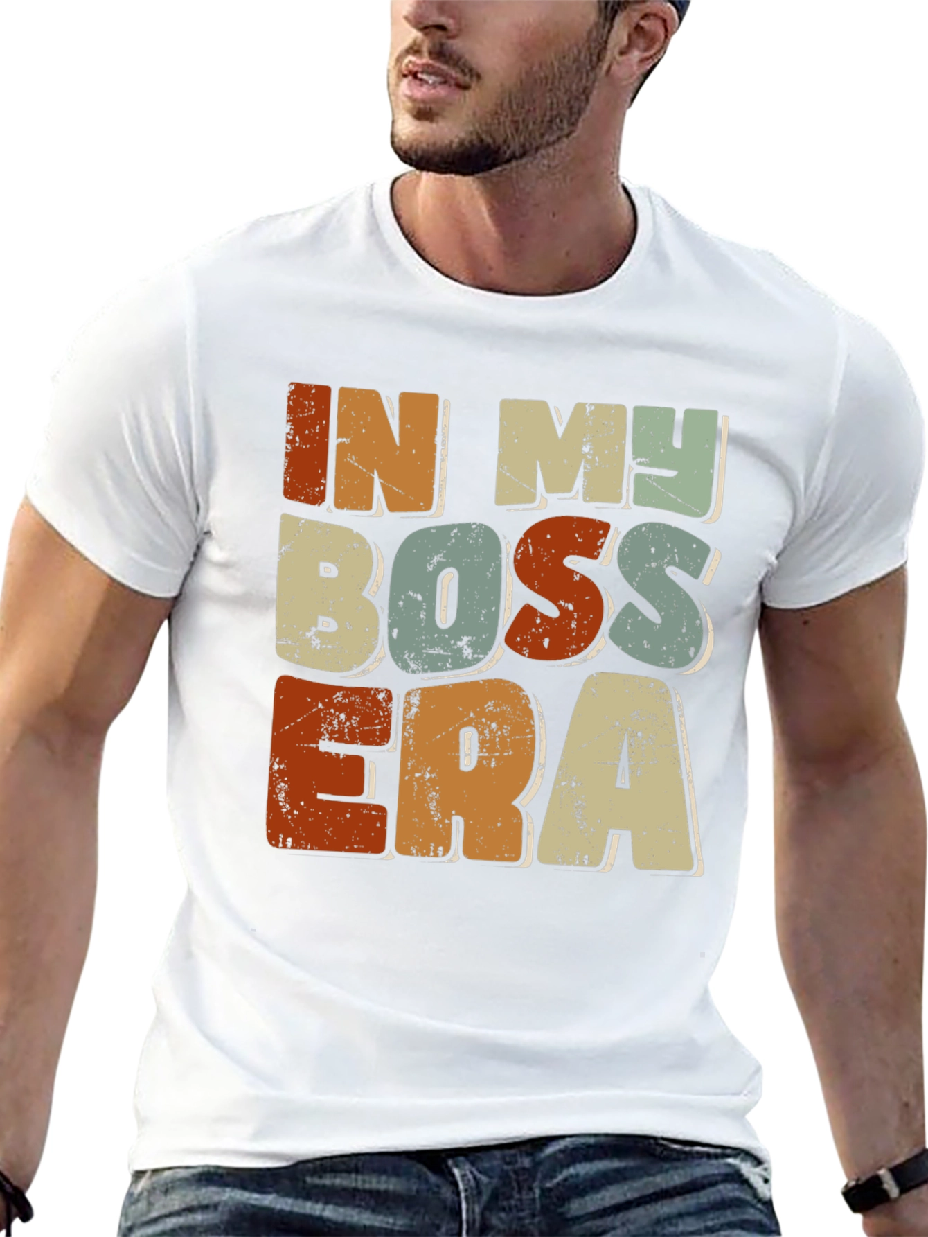 In My Boss Era Retro Graphic Tee