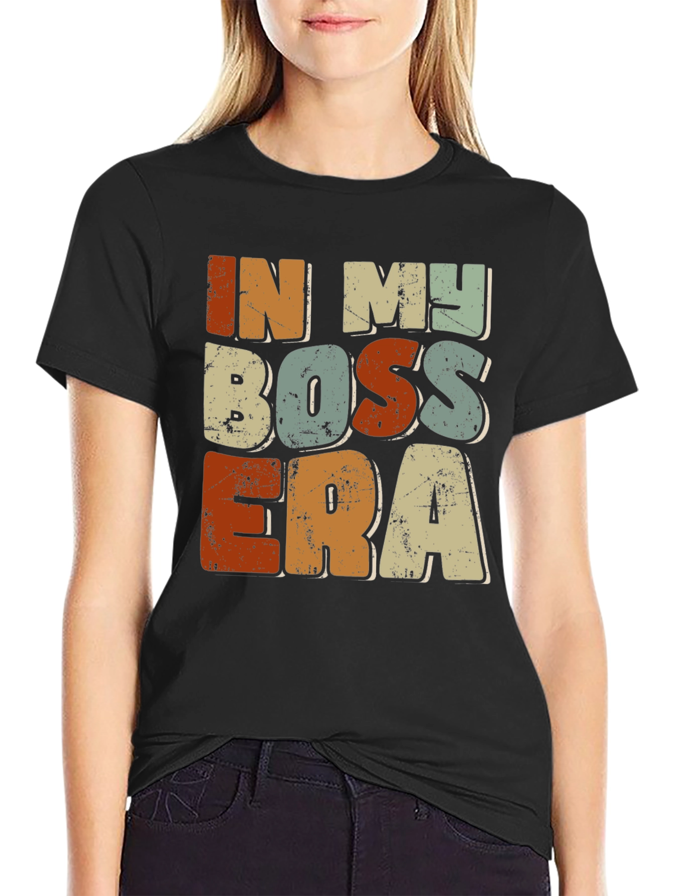 In My Boss Era Retro Graphic Tee