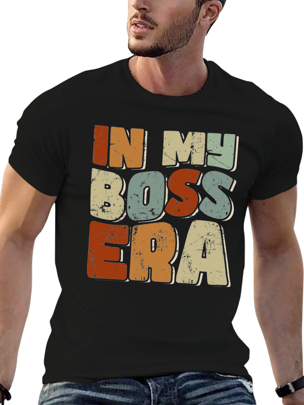In My Boss Era Retro Graphic Tee
