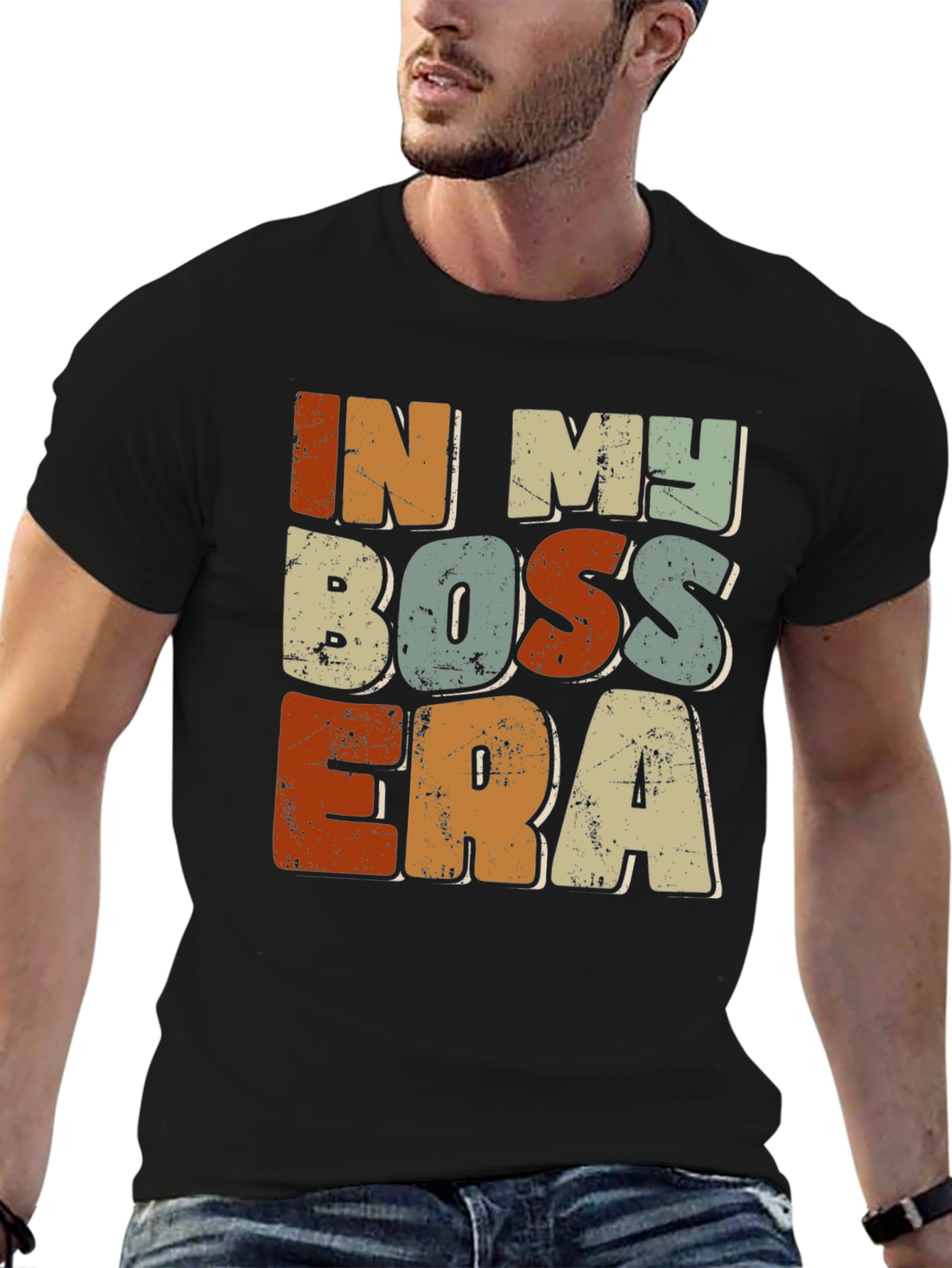 In My Boss Era Retro Graphic Tee