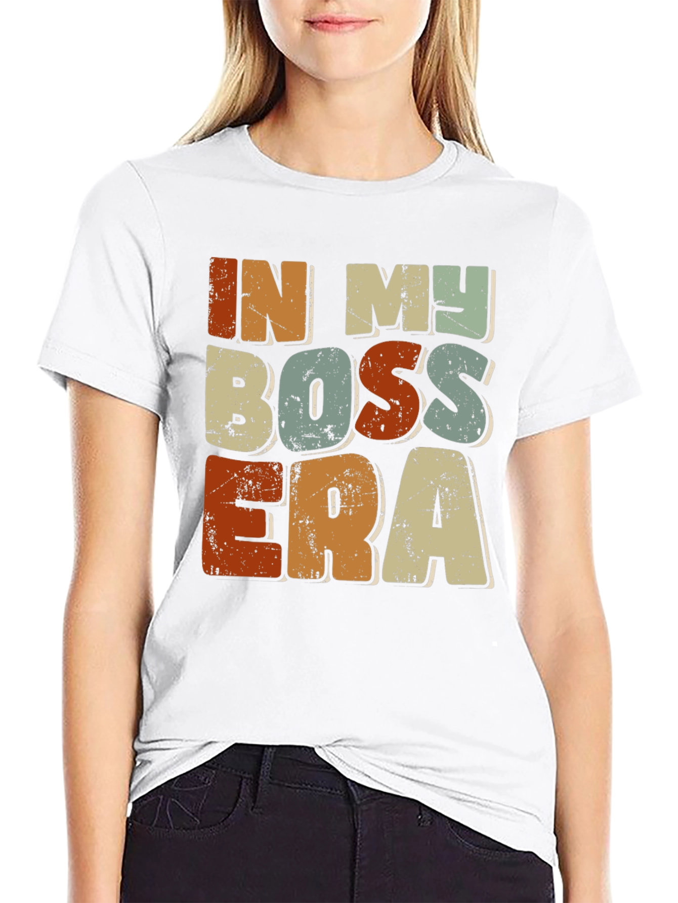 In My Boss Era Retro Graphic Tee