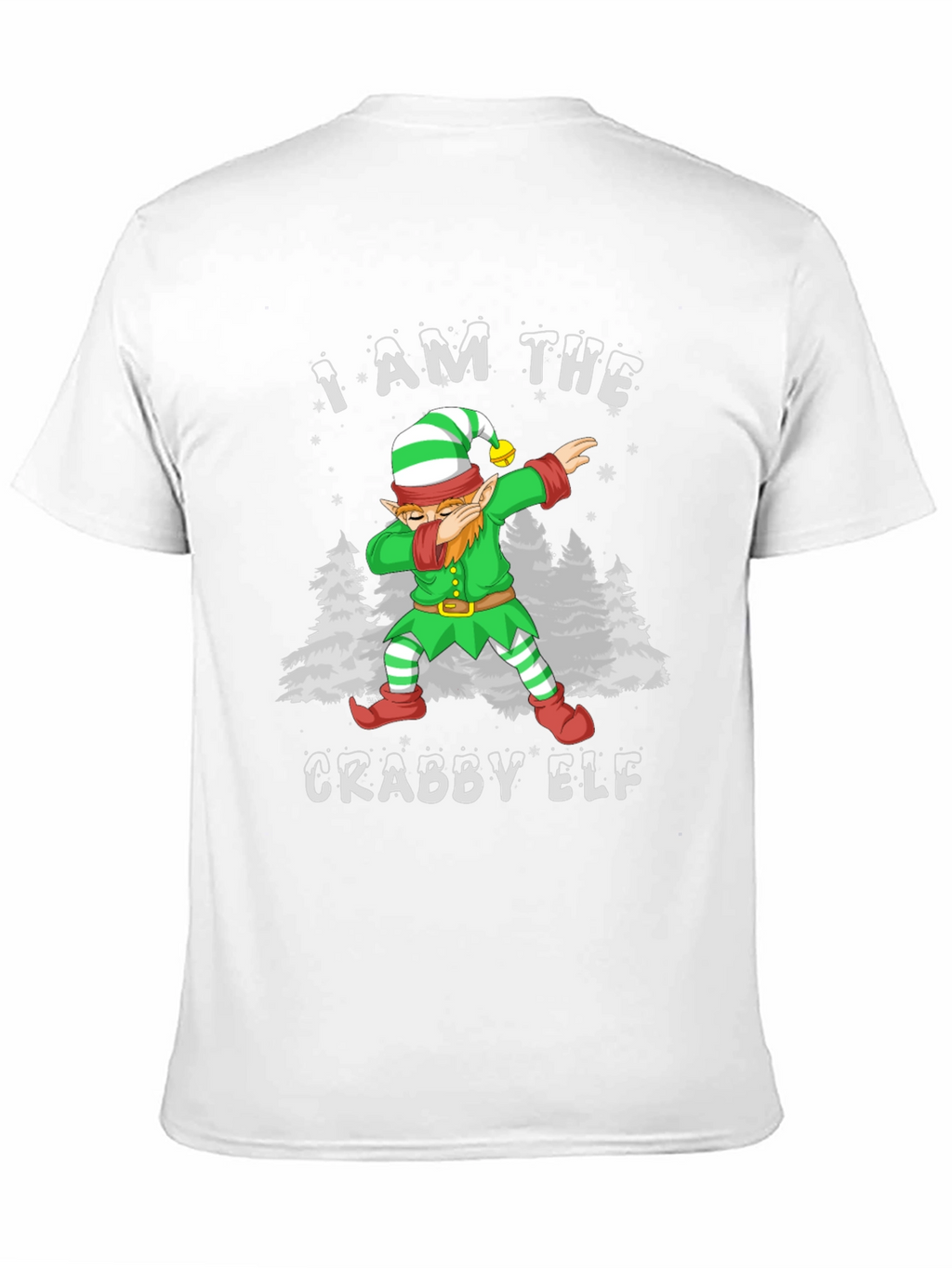 Crabby Elf Dabbing Graphic Tee