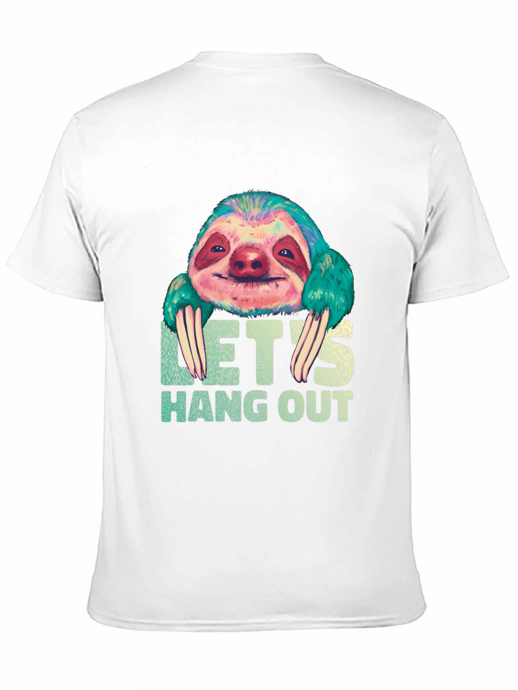 Sloth Hang Out Graphic Tee