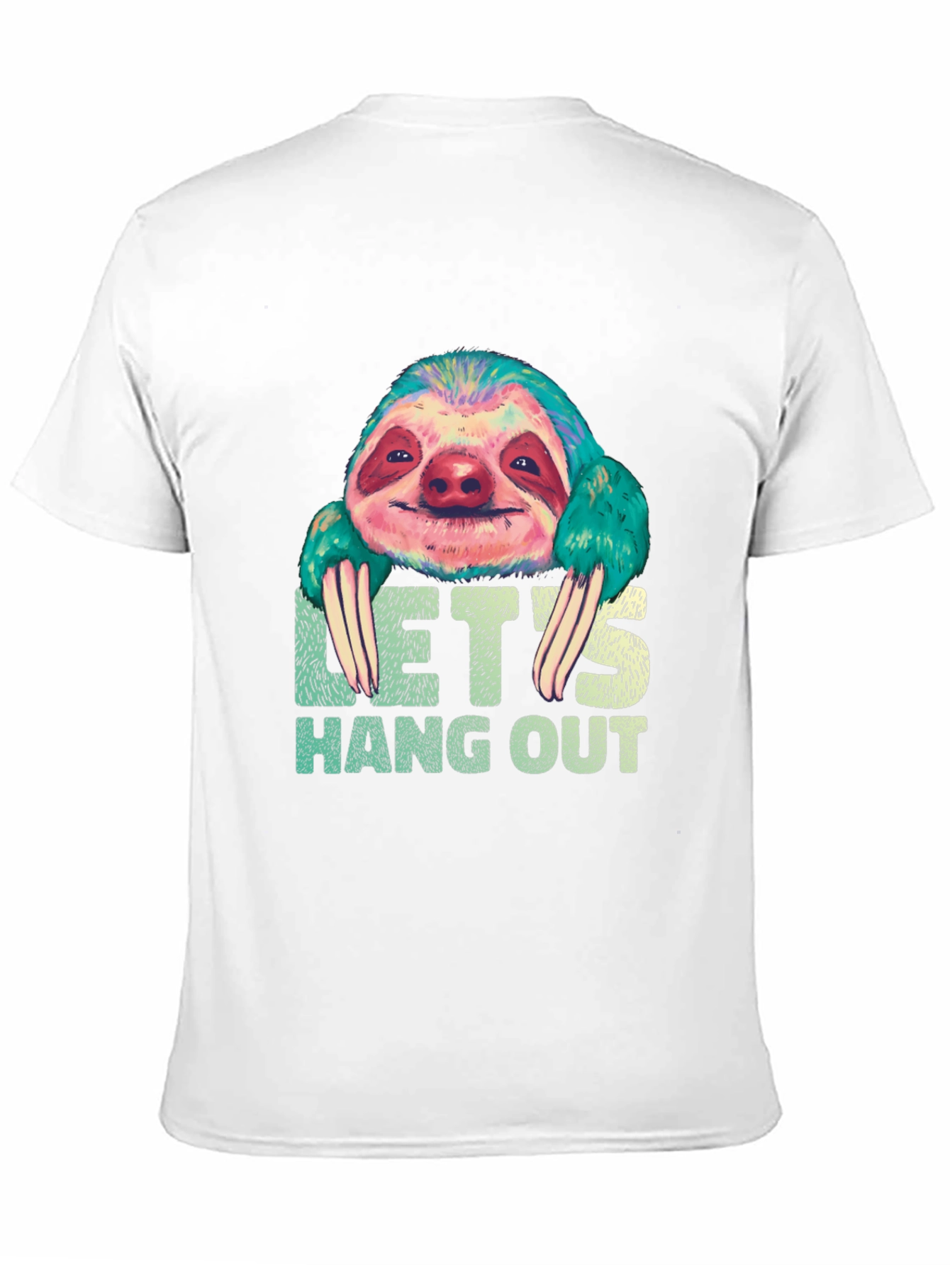 Sloth Hang Out Graphic Tee