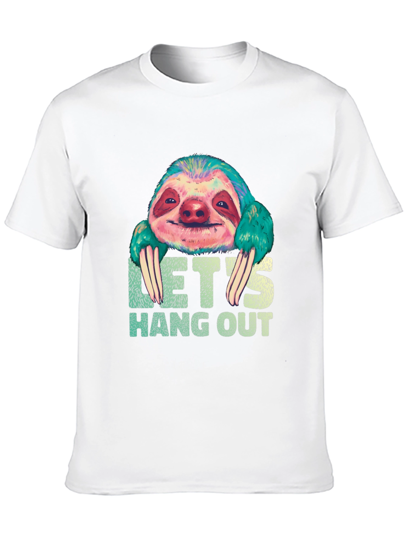 Sloth Hang Out Graphic Tee