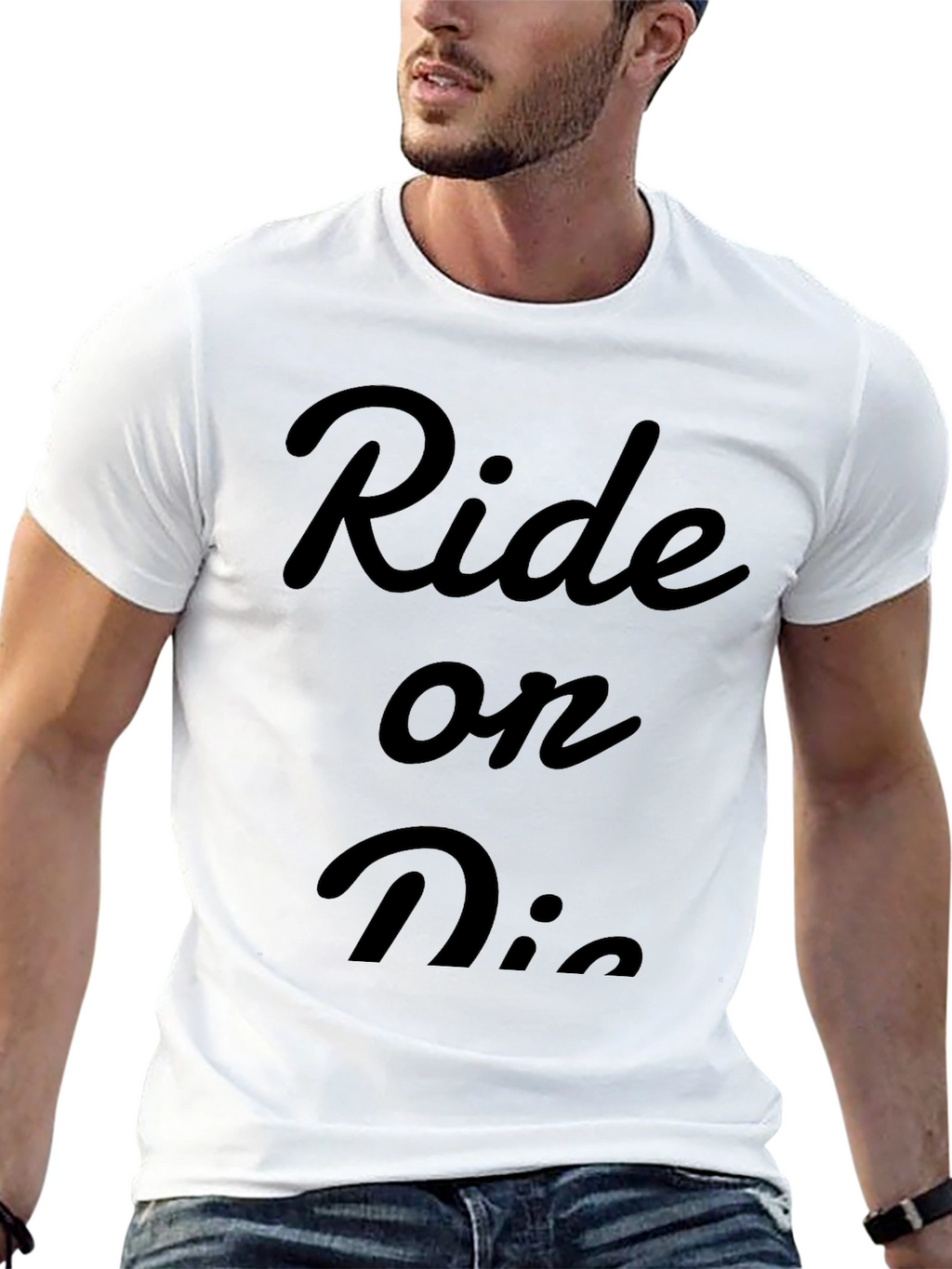 Ride or Die Graphic Tee - Black