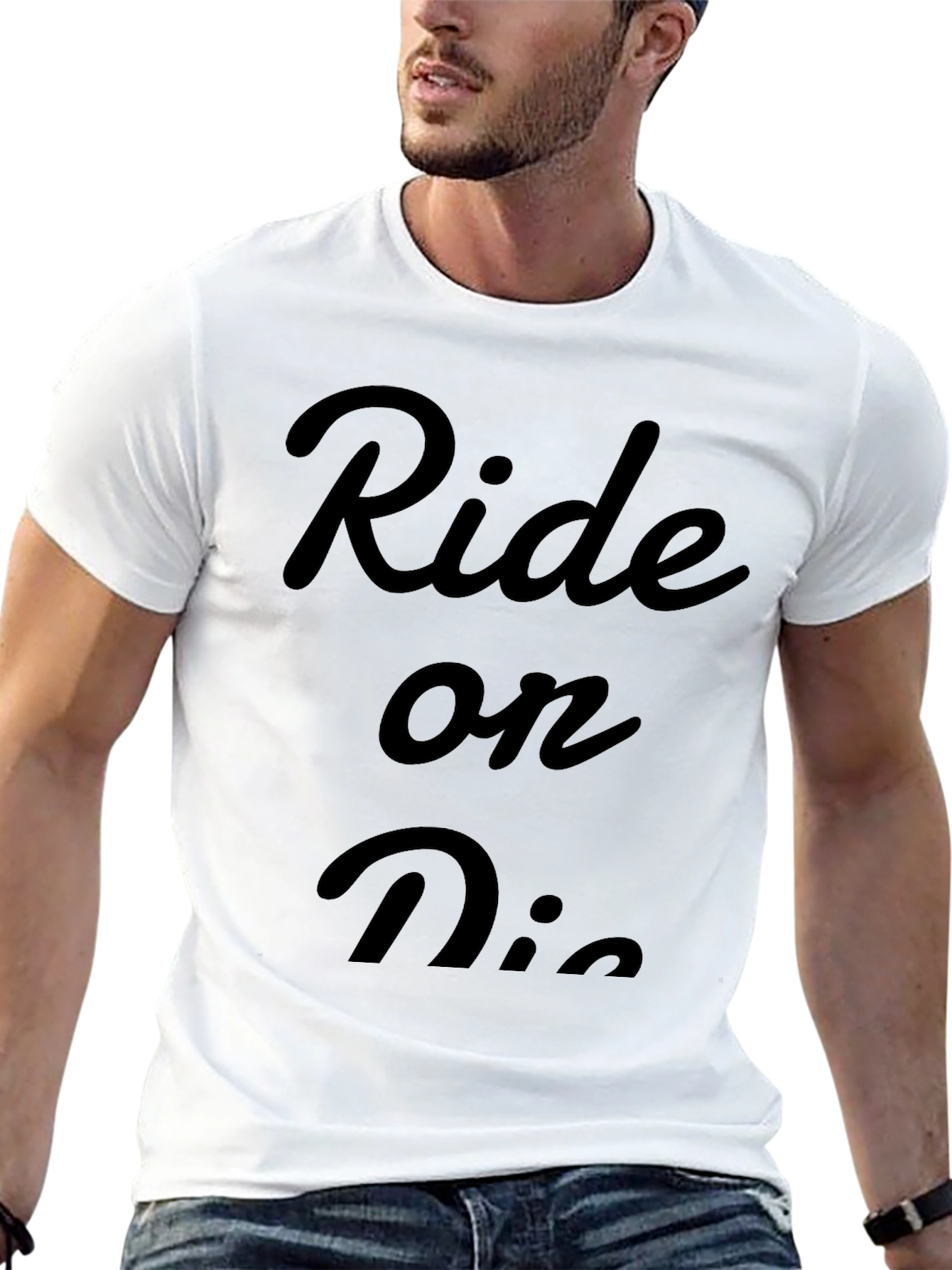 Ride or Die Graphic Tee - Black