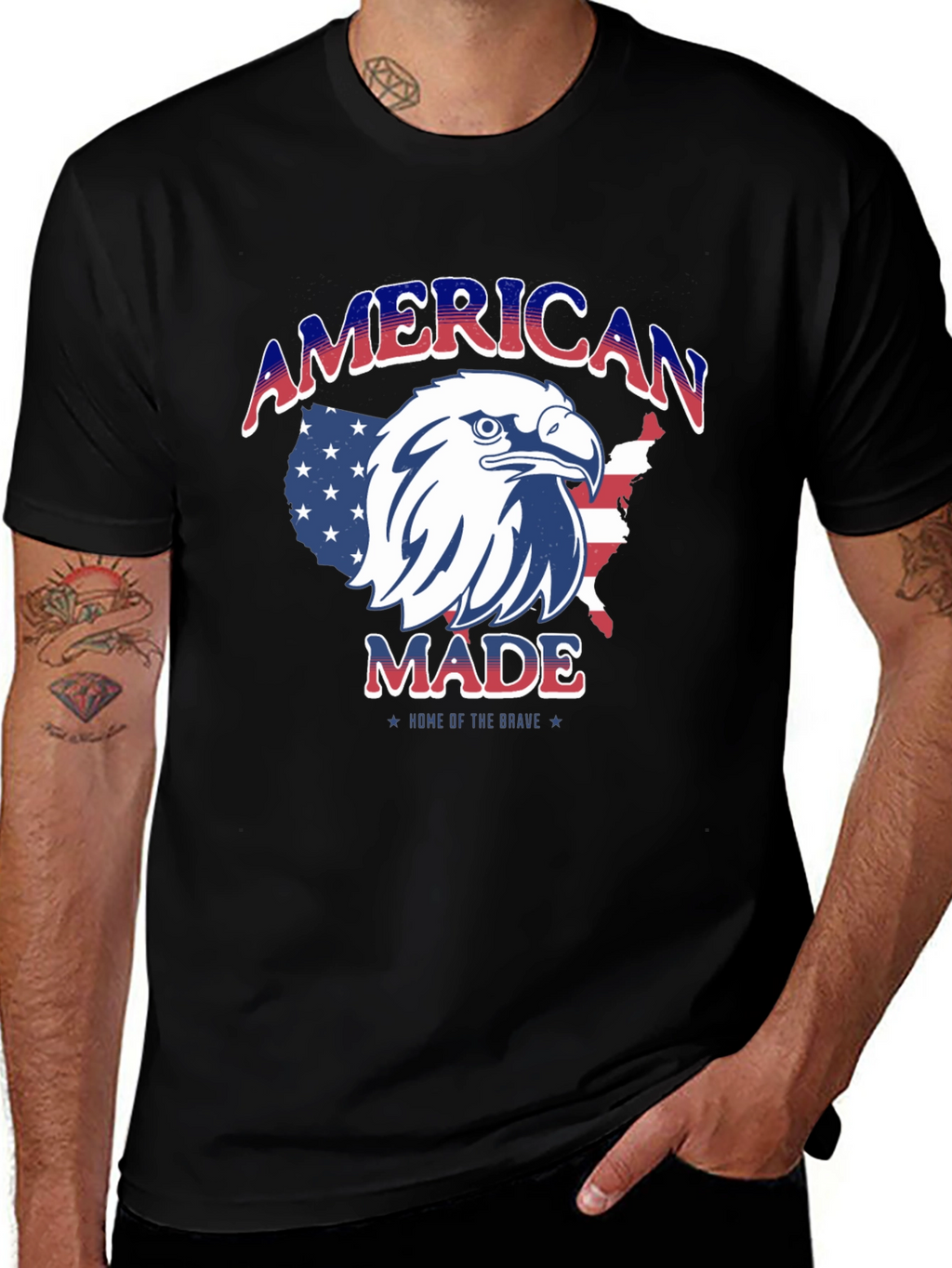 American Made Patriotic Eagle T-Shirt