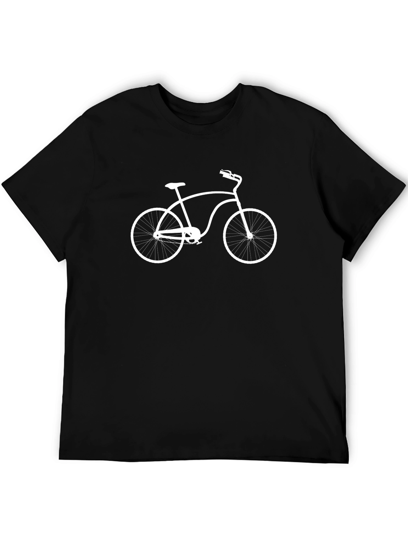 Retro Bicycle Graphic Tee - Classic Cruiser Style