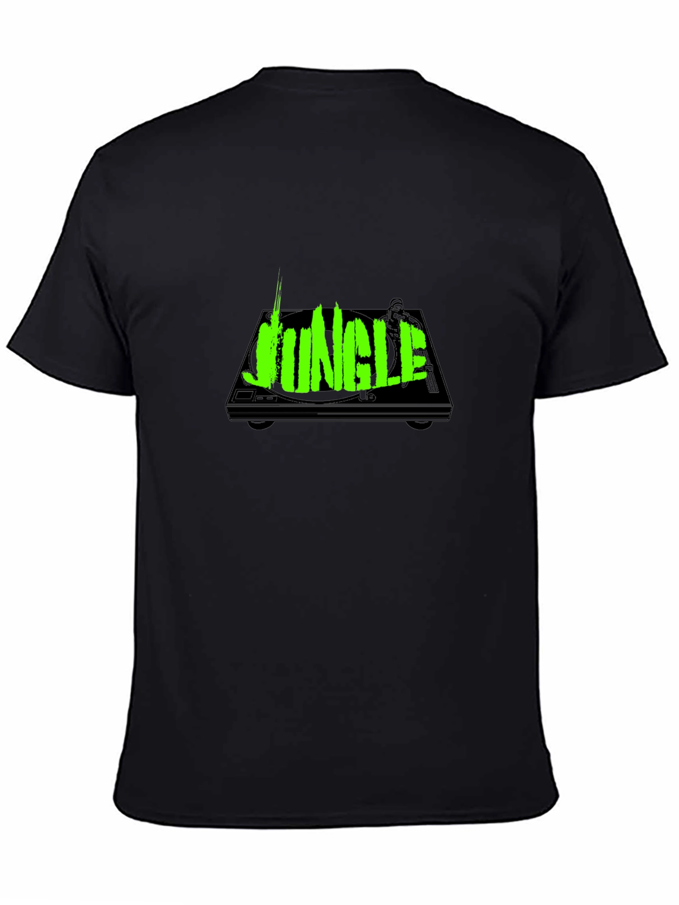Jungle Music Black T-Shirt