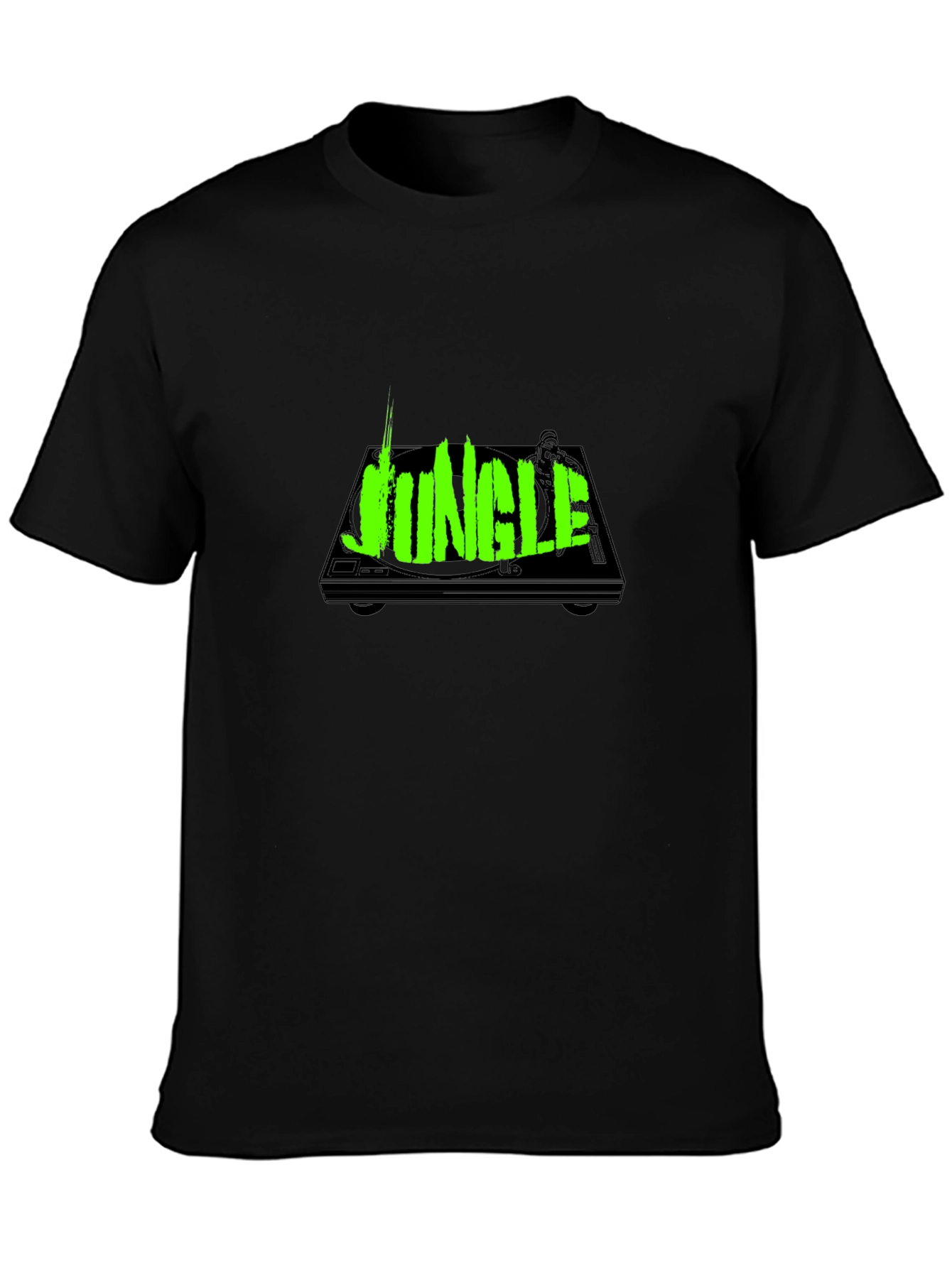 Jungle Music Black T-Shirt