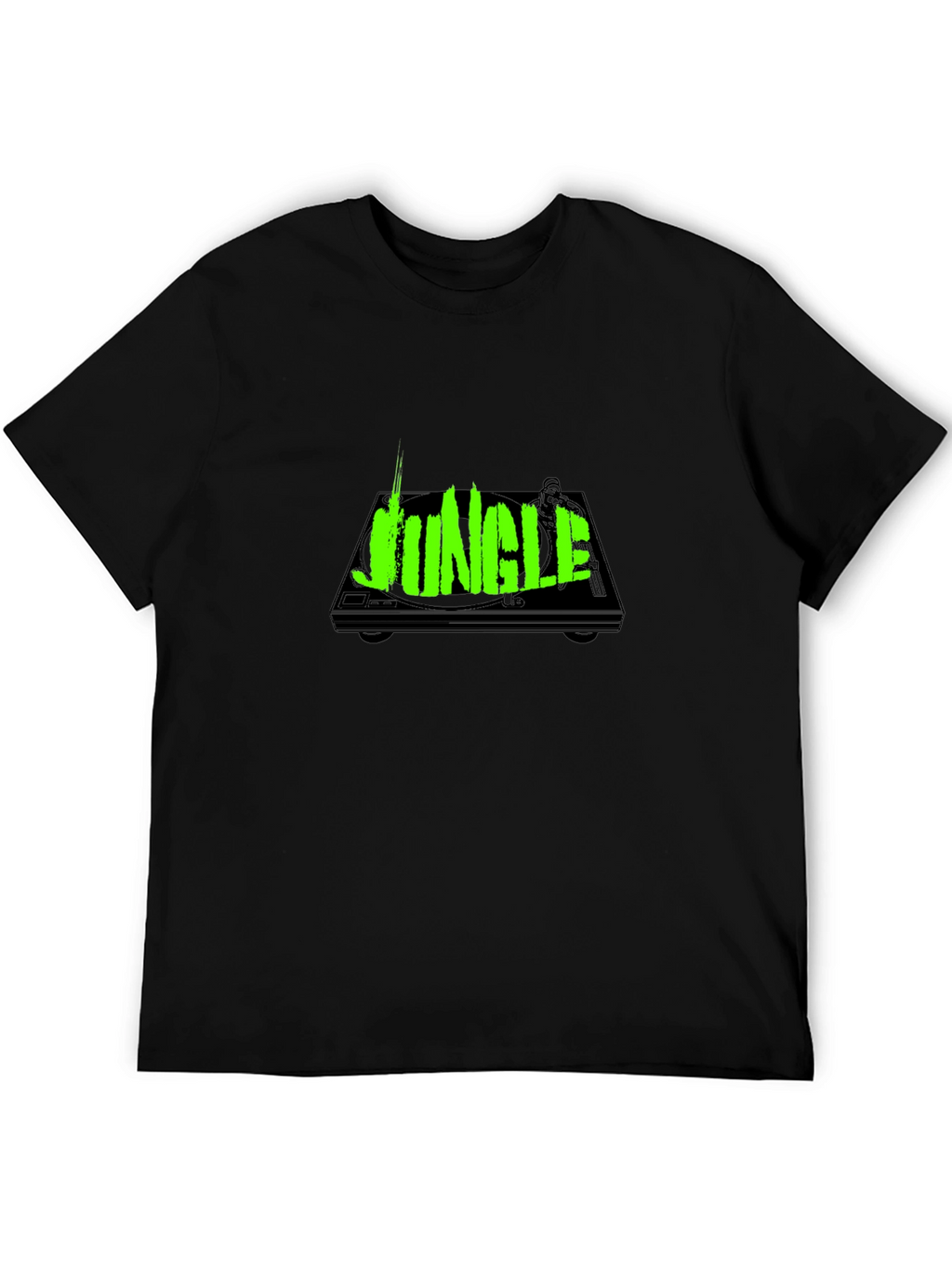 Jungle Music Black T-Shirt