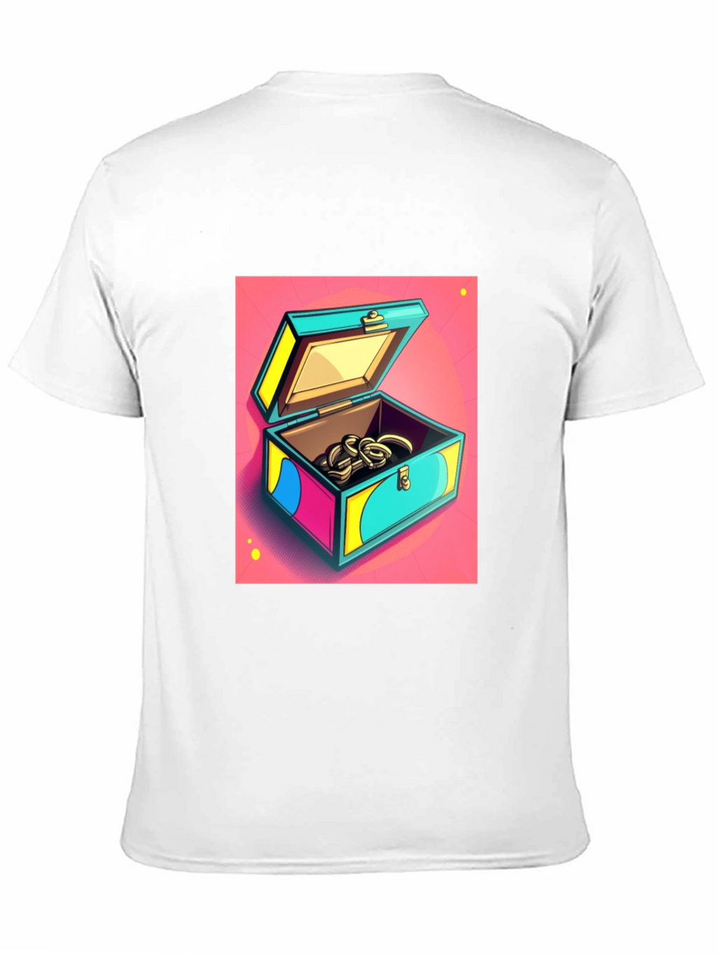 Pop Art Treasure Chest Graphic Tee