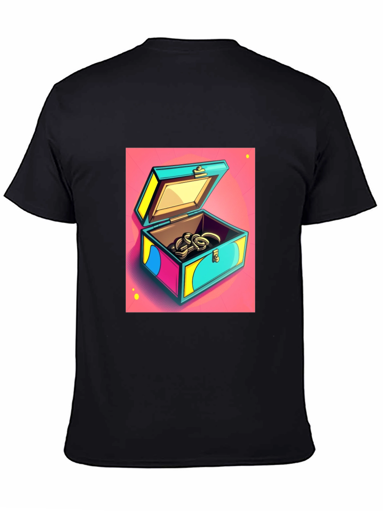Pop Art Treasure Chest Graphic Tee