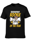Taekwondo Rookie of the Year Black T-Shirt