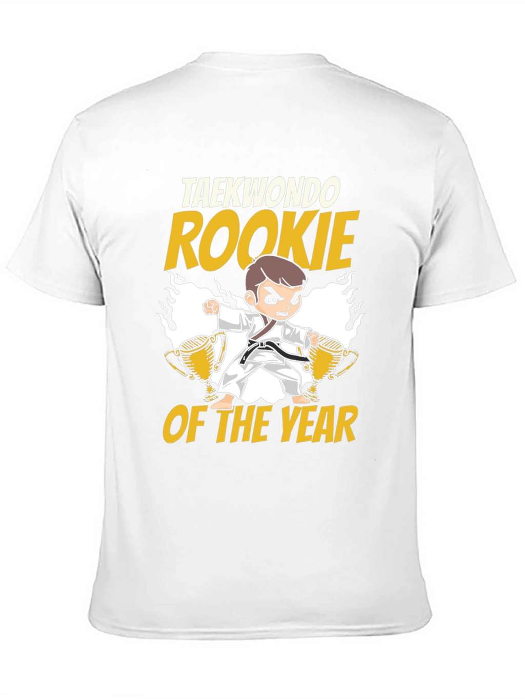 Taekwondo Rookie of the Year Black T-Shirt
